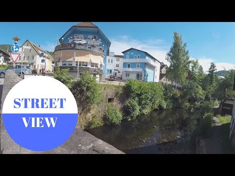 STREET VIEW: Baiersbronn in Black Forest in GERMANY