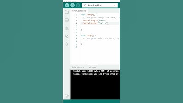 Arduino Serial Communication Explained in 1 Minute | Serial Monitor Basics #electronics
