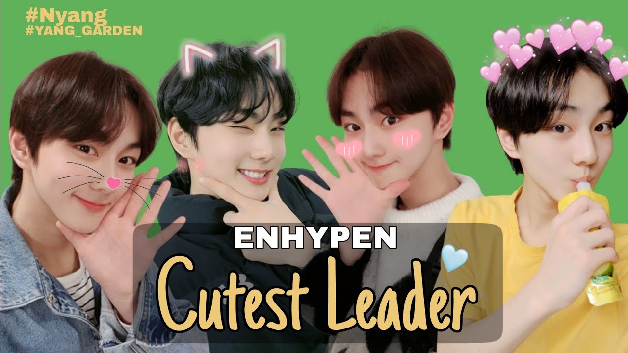ENHYPEN's Baby Leader, Yang Jungwon (ft.Dieting Sunoo, Expert Latecomer Heeseung, Nu-Ki?)[엔하이픈 정원]