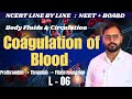 Coagulation of Blood Explained | NCERT Biology Class 11 | Body Fluids and Circulation | NEET #ASVBIO