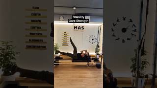 Reformer Core #pilates #core #motivation #excercise #reformer #sports #abs #movement
