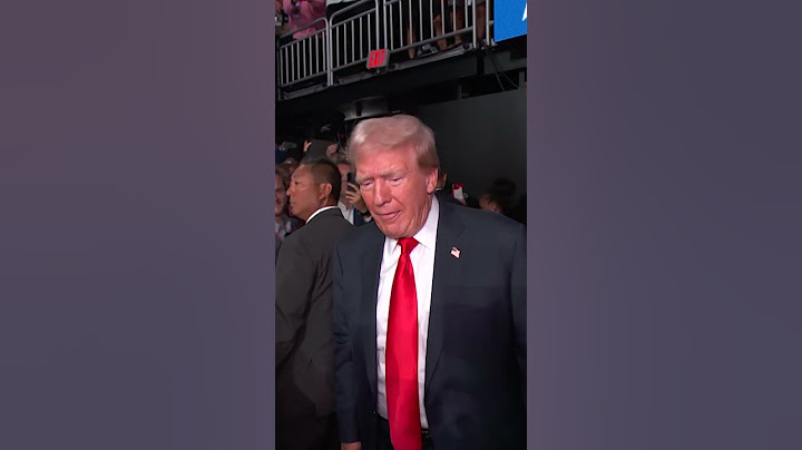 Trump makes first public appearance since assassination attempt