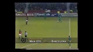 Manchester United 2 - 2 FC Barcelona - 1994 -  Full Match on Granada