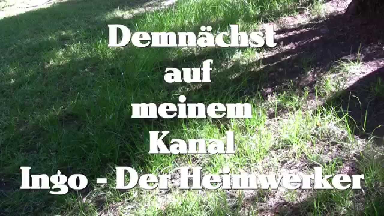 Rasen Vertikutieren INTRO Demnächst auf meinen Kanal - YouTube