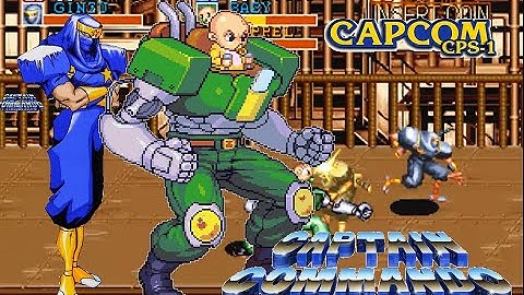 Captain Commando Hardest-2Players No Death Speedrun