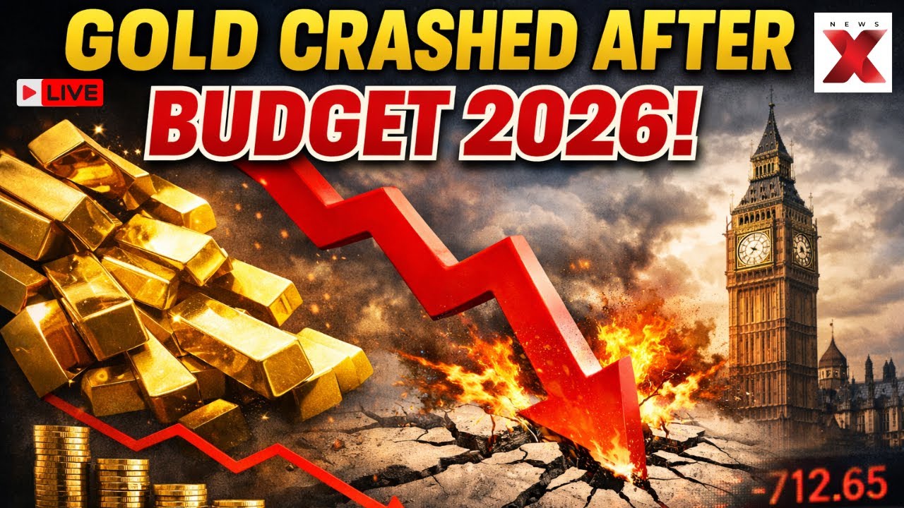 Gold, Silver Price Crash LIVE | Massive Drop in Gold and Silver Prices ...