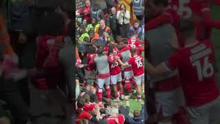 Scenes at The Valley as Matty Godden fires #charltonathletic into League One play-off final #cafc