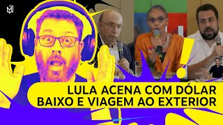 React da Propaganda Eleitoral: Lula acena com dólar baixo e viagem ao exterior | Reage!