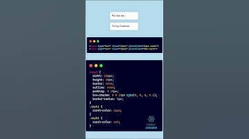 Input Typing Color Change using HTML & CSS | Change Caret color in html #shorts  #coding #htmlcss