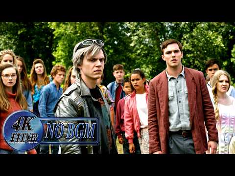 Peter Maximoff’s Super-Speed Saves Everyone but Alex Fight Scene [No BGM] | X-Men: Apocalypse