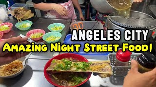 AWESOME FILIPINO STREET FOOD ADVENTURE at NIGHT! Night Visit in Angeles City, Pampanga Philippines