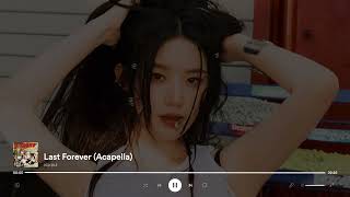 Gi-Dle Last Forever Clean Acapellavocals Only