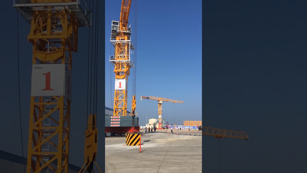 Dahan （Official）Tower Cranes Operator Match Augest 16th,2019 YouTube
