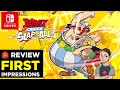 ASTERIX &amp; OBELIX: SLAP THEM ALL! Nintendo Switch Review First Impressions and Gameplay