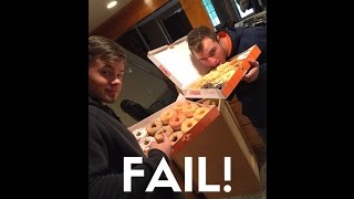 DOZEN DONUT CHALLENGE | FAIL!