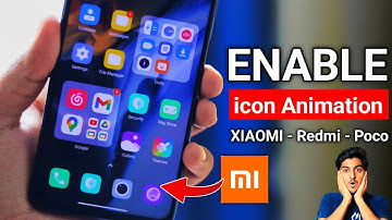Redmi note 8/9/10/11/12, Enable iCON Animation On Any Xiaomi Devices without root 😲