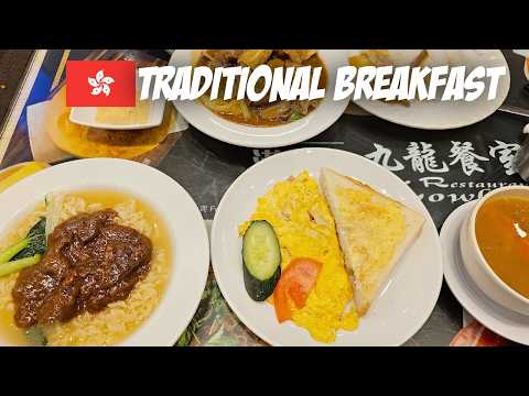 Tasting Authentic Hong Kong Breakfast | Kowloon Restaurant, Tsim Sha Tsui