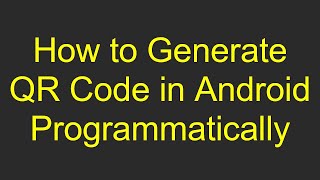 Celebrity How to Generate QR Code in Android Programmatically Net Worth