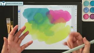 Adobe Fresco: Live Watercolor Brushes!