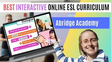 BEST interactive curriculum slides for independent online ESL teachers - Abridge Academy curriculum