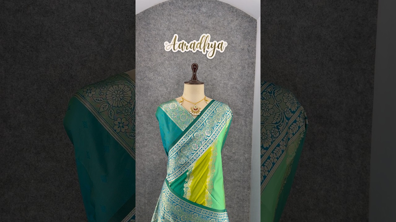 Banarasi Handlloom Rich Weaving Pallu Saree
