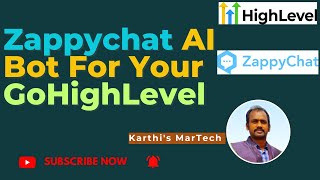 ZappyChat Go HighLevel Ai ChatBot Setup | chatGPT Bot