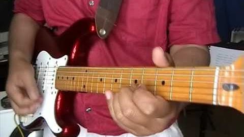 Three Note Blues Guitar Call And Reply Intro Part 01