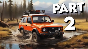 Expeditions: A MudRunner Game Gameplay Walkthrough Part 2 | Difficult Terrain