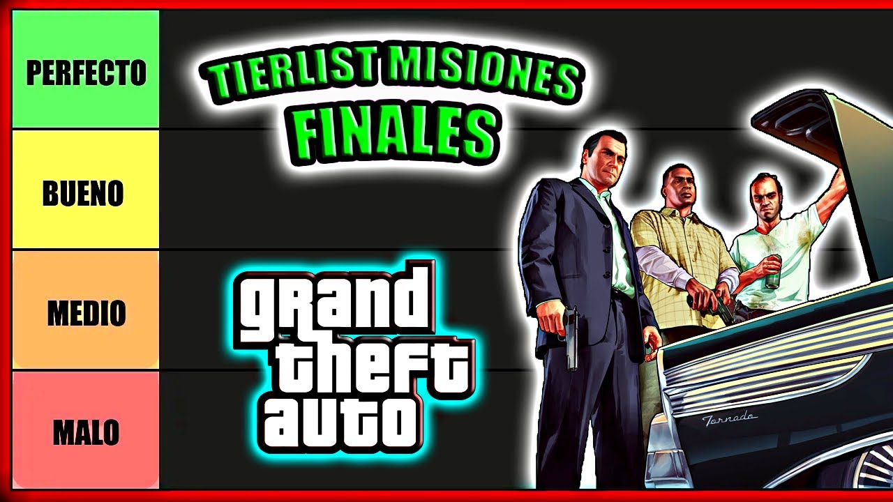 LOS MEJORES FINALES DE LA SAGA GTA | TIERLIST