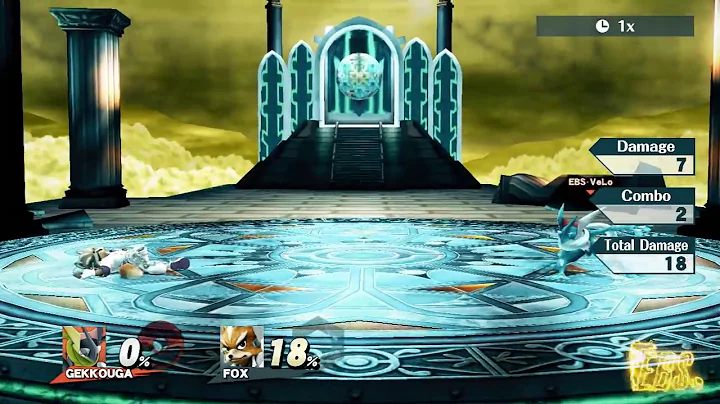 【SSB4】Greninja Nair Combos at 0% on Fast Fallers 1.1.6