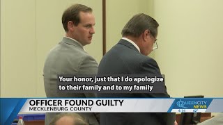 Former CMPD officer found guilty in pedestrian’s death