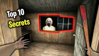 TOP 10 Hidden Secrets On GRANNY Horror Game You NEVER Knew About - GRANNY ANDROID HORROR GAME