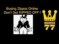 Buying Your First Zippo Online Don’t Get Ripped Off