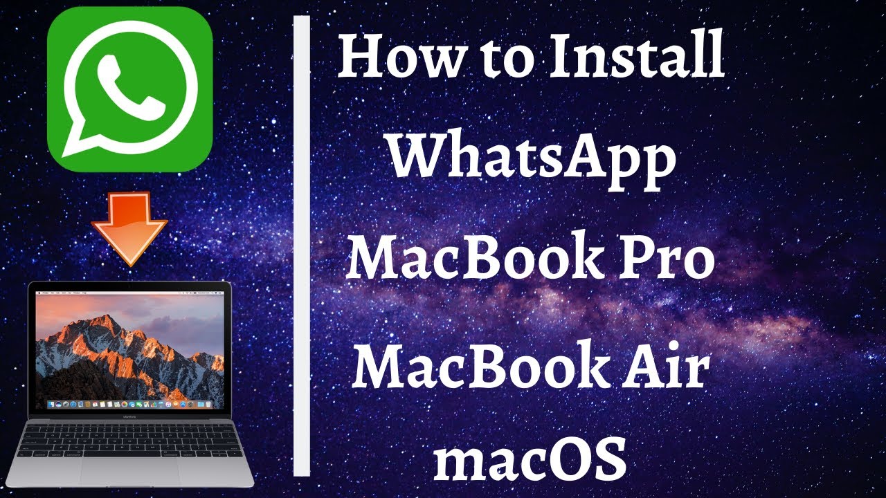 Featured image of post How To Install Whatsapp Macbook / Quick for all german speaking users, i created a tutorial how to install and configure whatsapp on mac os x.