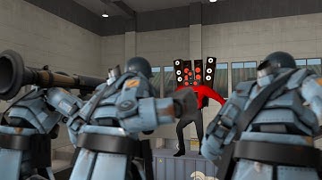 What If Titan Speakerman fight with Robots in Desolation 14? #desolation #tf2