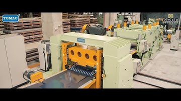 Rotary Shear Cut-To-Length Line for Specialty Steels and Red Metals