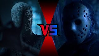 Slender Man (2018) VS Jason Voorhees | Drawing Cartoons 2