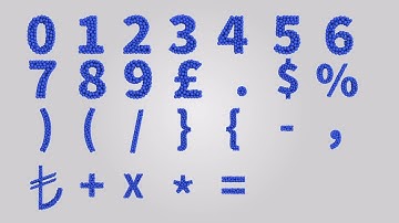 Animated Numbers Stock Motion Graphics