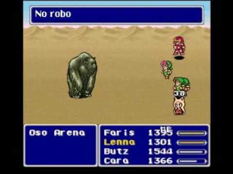 Final Fantasy V (SNES) - Items y dinero infinitos (Glitch)