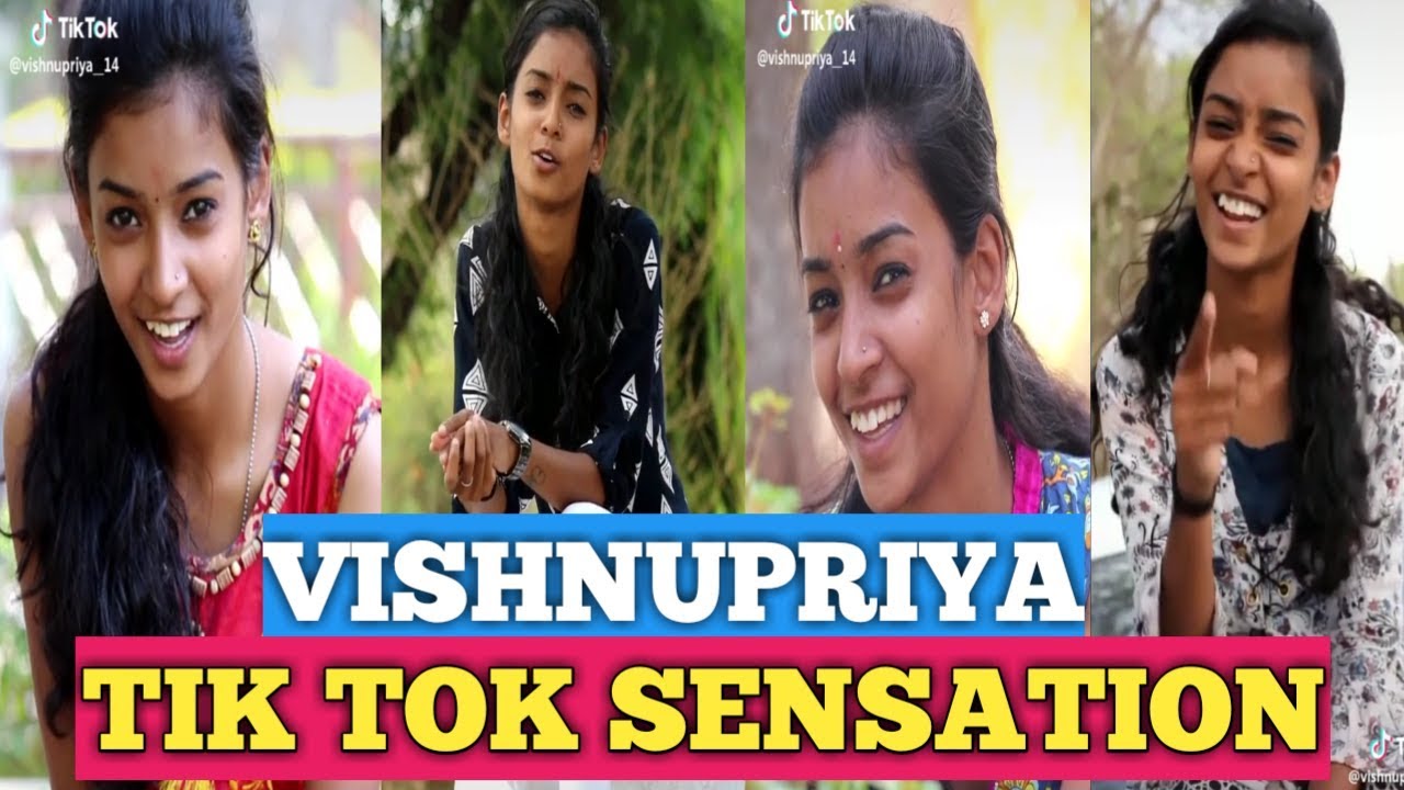 Vishnu Priya Tik Tok Videos | Vishnu Priya Best Trending Videos on Tik Tok | Latest Tik Tok Videos