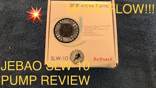 Jebao SLW-10 Review (Nano Reef Tank)
