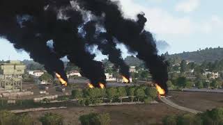 PUTIN GIVES UP! GIANT American Tanks Brutally Bombard Russian Military Headquarters - ARMA 3