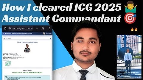 Indian Coast Guard Assistant Commandant strategy | Preparation +Study Plan📝 Cutoff? ICG AC 2027 #icg