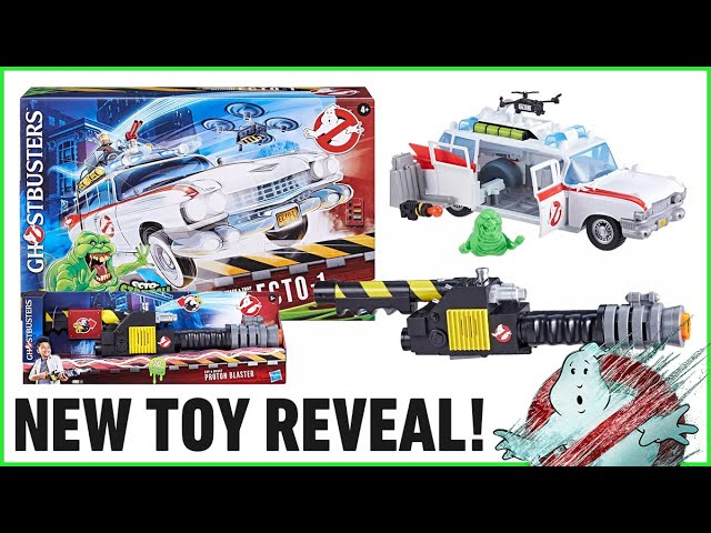 New Ghostbusters: Frozen Empire Ecto-1 and Proton Blaster toys get