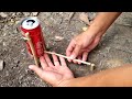 Amazing Quick Bird Trap From Cans Coca-Cola