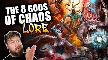 The 8 Gods Of Chaos Explained | Warhammer 40k Lore
