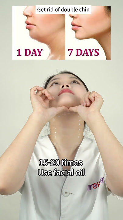 Massage for double chin #doublechin #doublechinreduction #jawline #massage #faceyoga