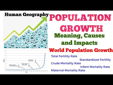 Video: Population dynamics: causes, features of accounting and consequences of population growth