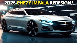 The All-New 2025 Chevrolet Impala : What to Expect from the 2025 Chevy Impala