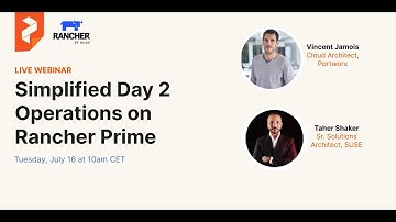 Simplified Day 2 Operations on Rancher Prime